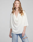 Yoko Bright White Tee WOMENS chaserbrand
