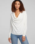 Mela Bright White Long Sleeve WOMENS chaserbrand