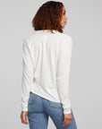 Mela Bright White Long Sleeve WOMENS chaserbrand