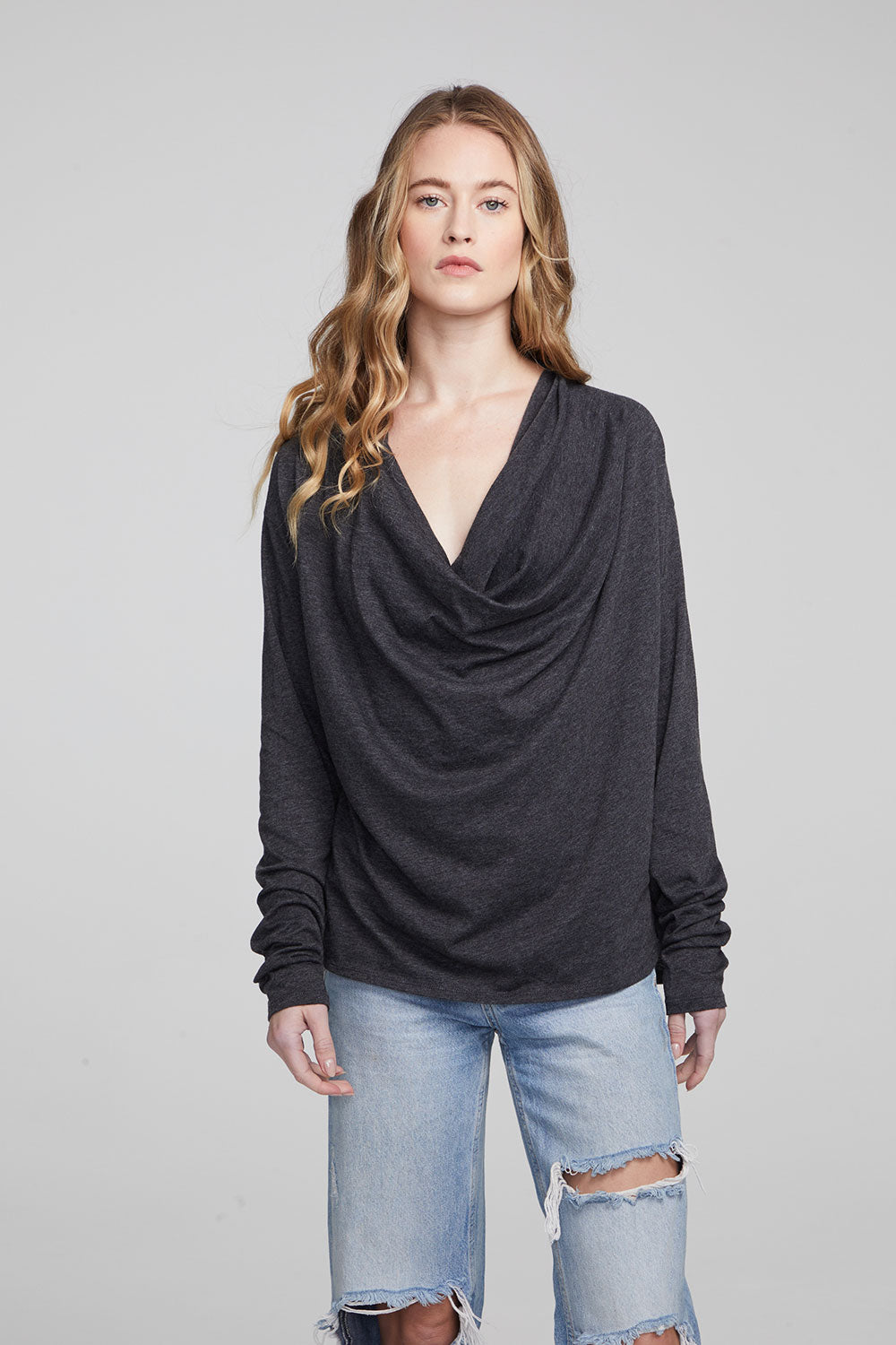 Mela Shadow Black Long Sleeve WOMENS chaserbrand