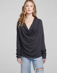Mela Shadow Black Long Sleeve WOMENS chaserbrand