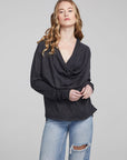 Mela Shadow Black Long Sleeve WOMENS chaserbrand