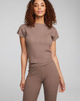 Nahal Deep Taupe Tee WOMENS chaserbrand