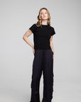 Nahal Shadow Black Tee WOMENS chaserbrand
