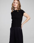 Nahal Shadow Black Tee WOMENS chaserbrand