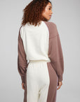 Harvard Deep Taupe & Almond Pullover WOMENS chaserbrand