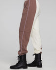 Yale Deep Taupe and Almond Jogger WOMENS chaserbrand