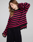 Jax Melrose Stripe Pullover WOMENS chaserbrand
