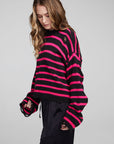 Jax Melrose Stripe Pullover WOMENS chaserbrand