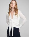 Jeni Bright White Long Sleeve WOMENS chaserbrand