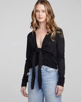 Jeni Shadow Black Long Sleeve WOMENS chaserbrand