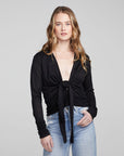 Jeni Shadow Black Long Sleeve WOMENS chaserbrand