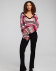Diamond Roxy Stripe Long Sleeve WOMENS chaserbrand