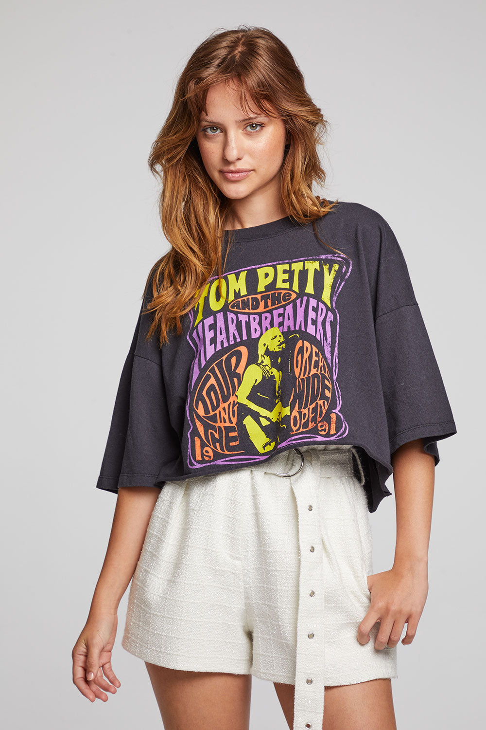 Tom Petty Great Wide Open Tour Shine Tee WOMENS chaserbrand