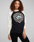 Grateful Dead Skull And Roses Truckee Tunic Pullover WOMENS chaserbrand