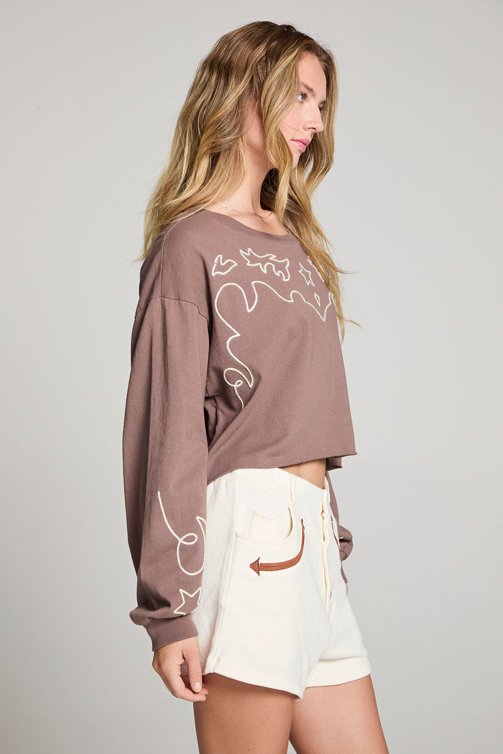 Western Embroidery Long Sleeve WOMENS chaserbrand