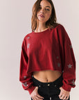 Distressed Stars Long Sleeve