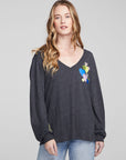 Love Hearts Vintage Jersey Long Sleeve WOMENS chaserbrand