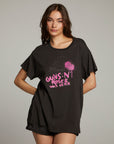 Gun n' Roses Studded Skull Tee WOMENS chaserbrand