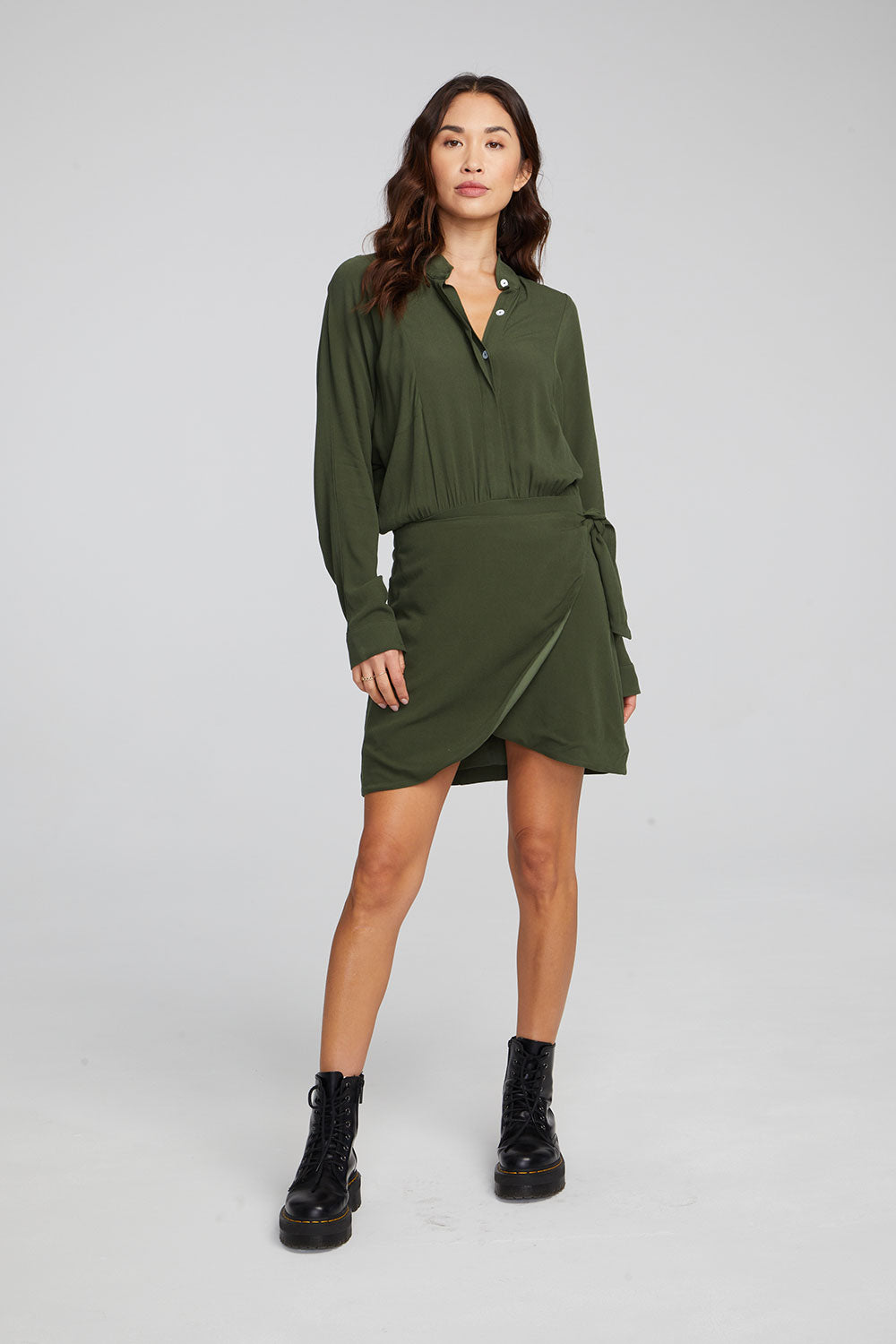 Syd Forest Night Mini Dress WOMENS chaserbrand