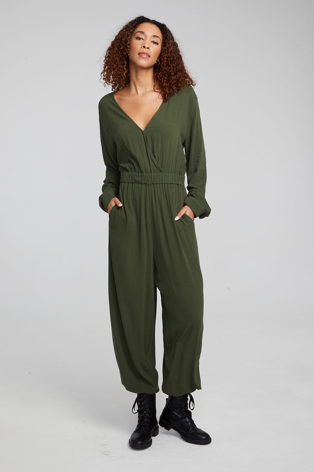 Colette Forest Night Jumpsuit WOMENS chaserbrand