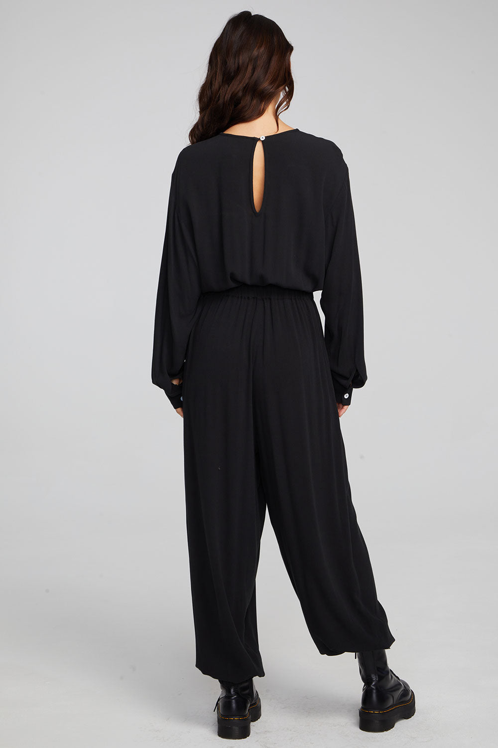 Colette Shadow Black Jumpsuit WOMENS chaserbrand