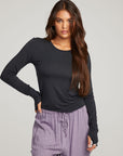 Moonlight Licorice Long Sleeve WOMENS chaserbrand