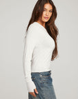 Moonlight White Long Sleeve WOMENS chaserbrand