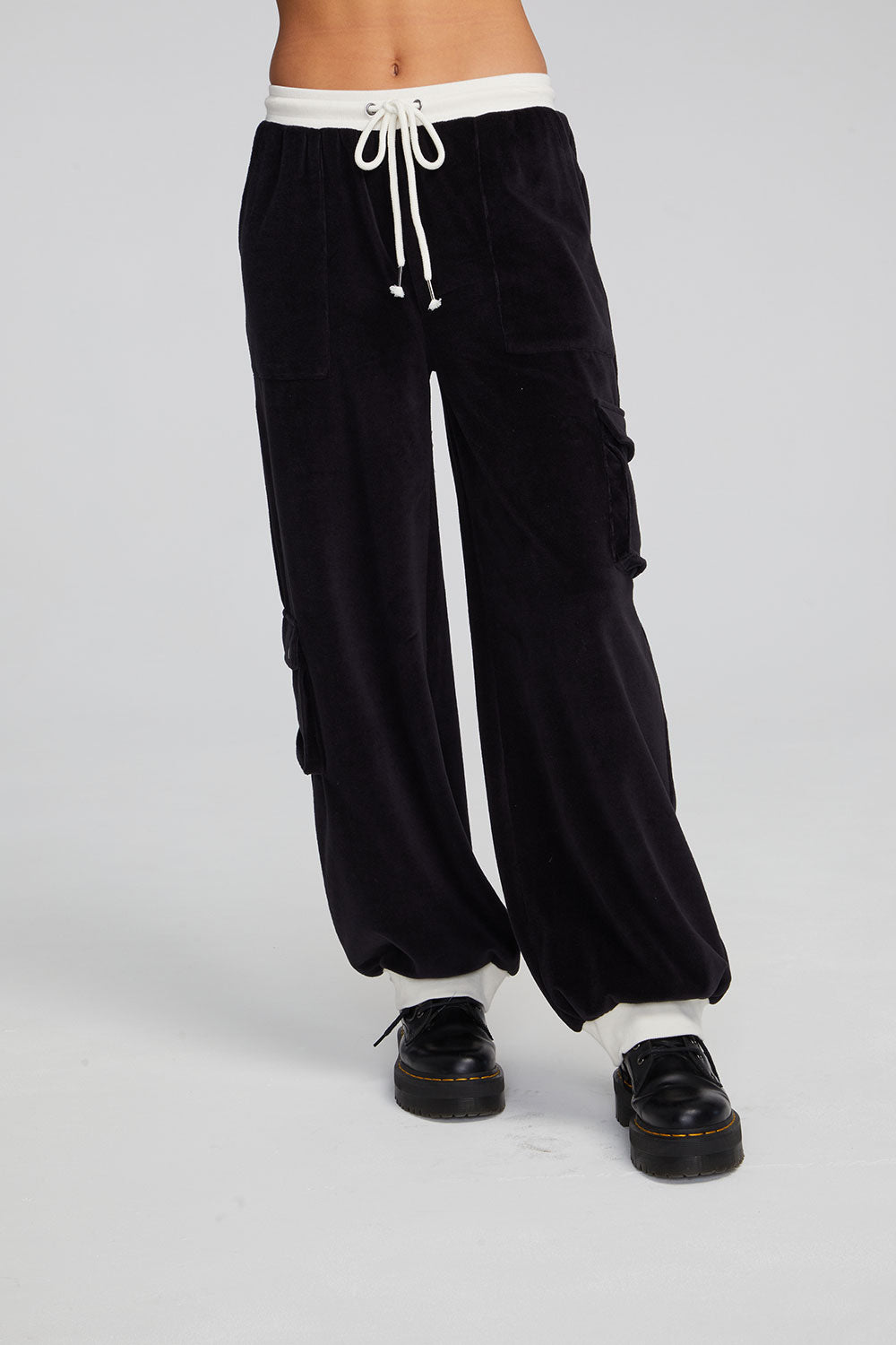 Raquel Shadow Black Joggers WOMENS chaserbrand