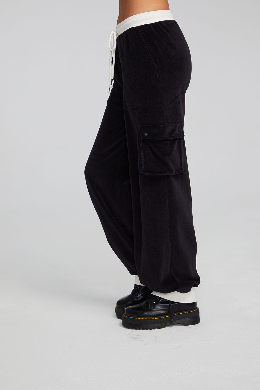 Raquel Shadow Black Joggers WOMENS chaserbrand