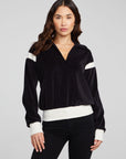 Brooke Shadow Black Blouse WOMENS chaserbrand