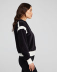 Brooke Shadow Black Blouse WOMENS chaserbrand