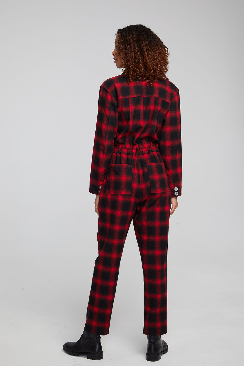 Lexi Sunset Plaid Jumpsuit WOMENS chaserbrand