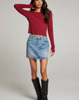 Moonlight Blood Red Long Sleeve WOMENS chaserbrand