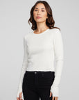 Moonlight Bright White Long Sleeve WOMENS chaserbrand