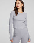 Moonlight Silver Grey Long Sleeve WOMENS chaserbrand