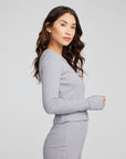 Moonlight Silver Grey Long Sleeve WOMENS chaserbrand