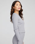 Moonlight Silver Grey Long Sleeve WOMENS chaserbrand