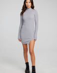 Edita Silver Grey Mini Dress WOMENS chaserbrand