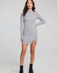 Edita Silver Grey Mini Dress WOMENS chaserbrand