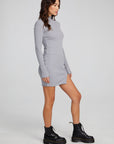 Edita Silver Grey Mini Dress WOMENS chaserbrand