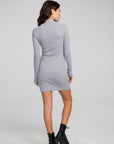 Edita Silver Grey Mini Dress WOMENS chaserbrand