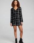 Hunter Fairfax Plaid Mini Dress WOMENS chaserbrand