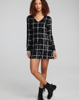 Hunter Fairfax Plaid Mini Dress WOMENS chaserbrand