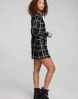 Hunter Fairfax Plaid Mini Dress WOMENS chaserbrand