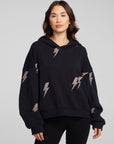 Leopard Bolts Hoodie WOMENS chaserbrand