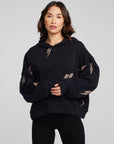 Leopard Bolts Hoodie WOMENS chaserbrand