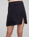 Kiss Shadow Black Mini Skirt WOMENS chaserbrand