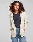 Lex Oatmeal Zip Up Hoodie WOMENS chaserbrand