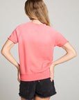 Cheyenne Electric Coral Pullover Tee WOMENS chaserbrand